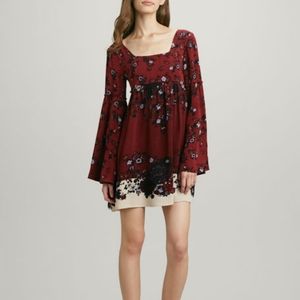 Free People Floral Swing Dress